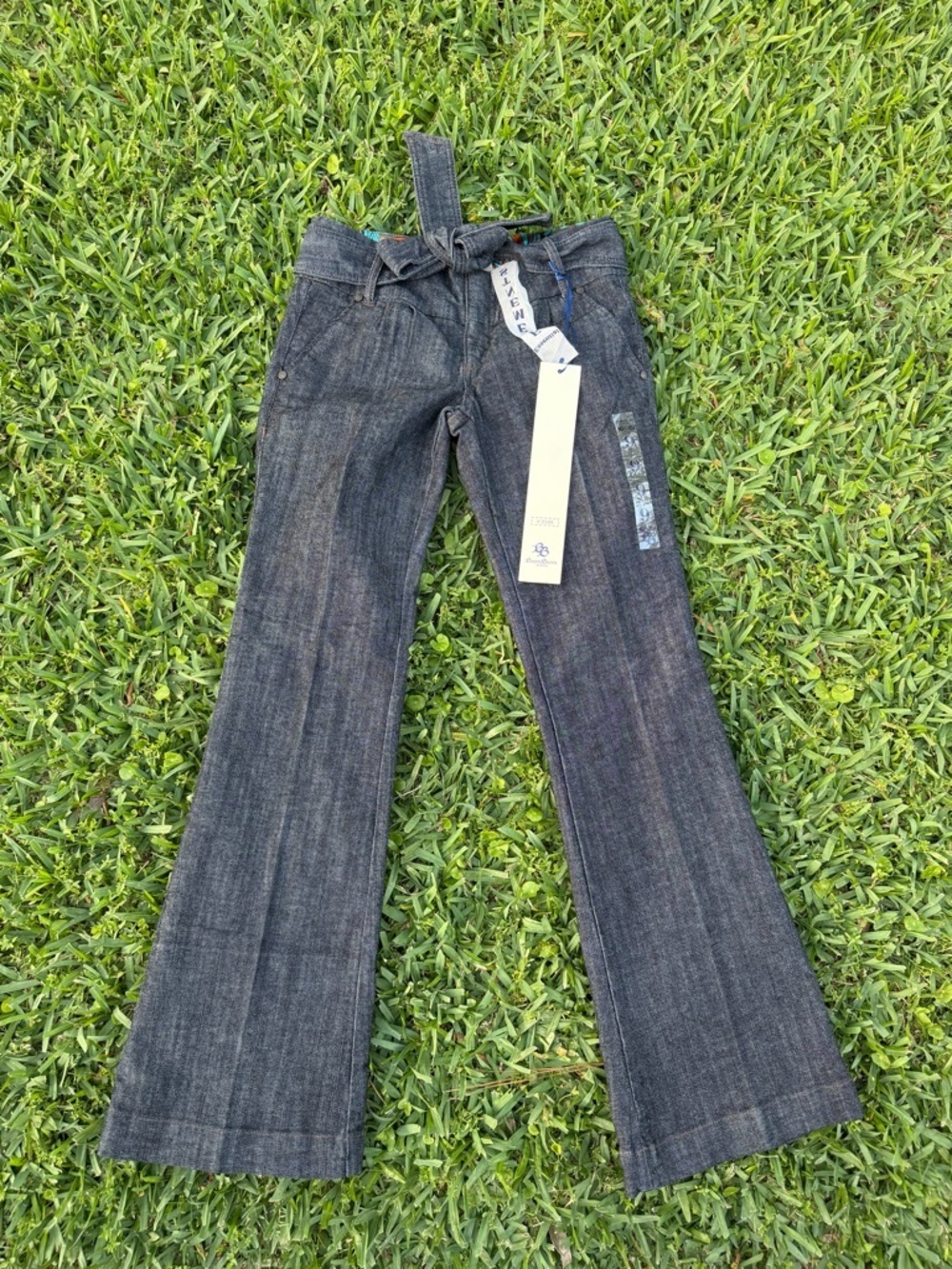 Vintage Y2K Boom Boom Jeans Low Rise Flare Jeans Size Small NWT Deadstock